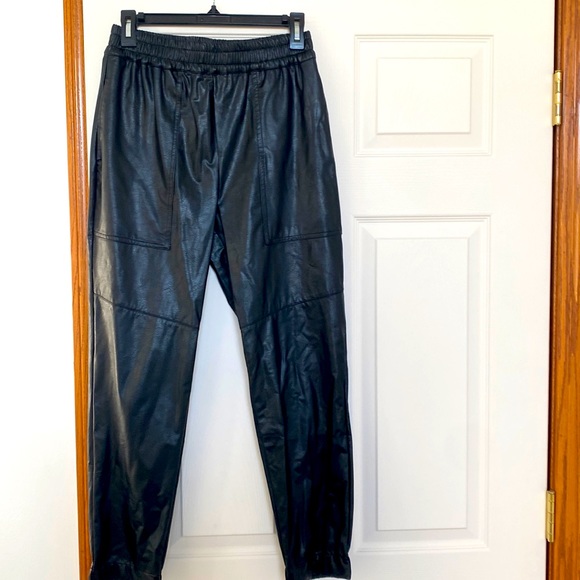 Lysse pleather joggers - Picture 1 of 2